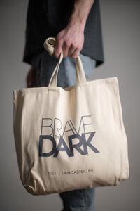 Official "Brave the Dark" Canvas Tote Bag